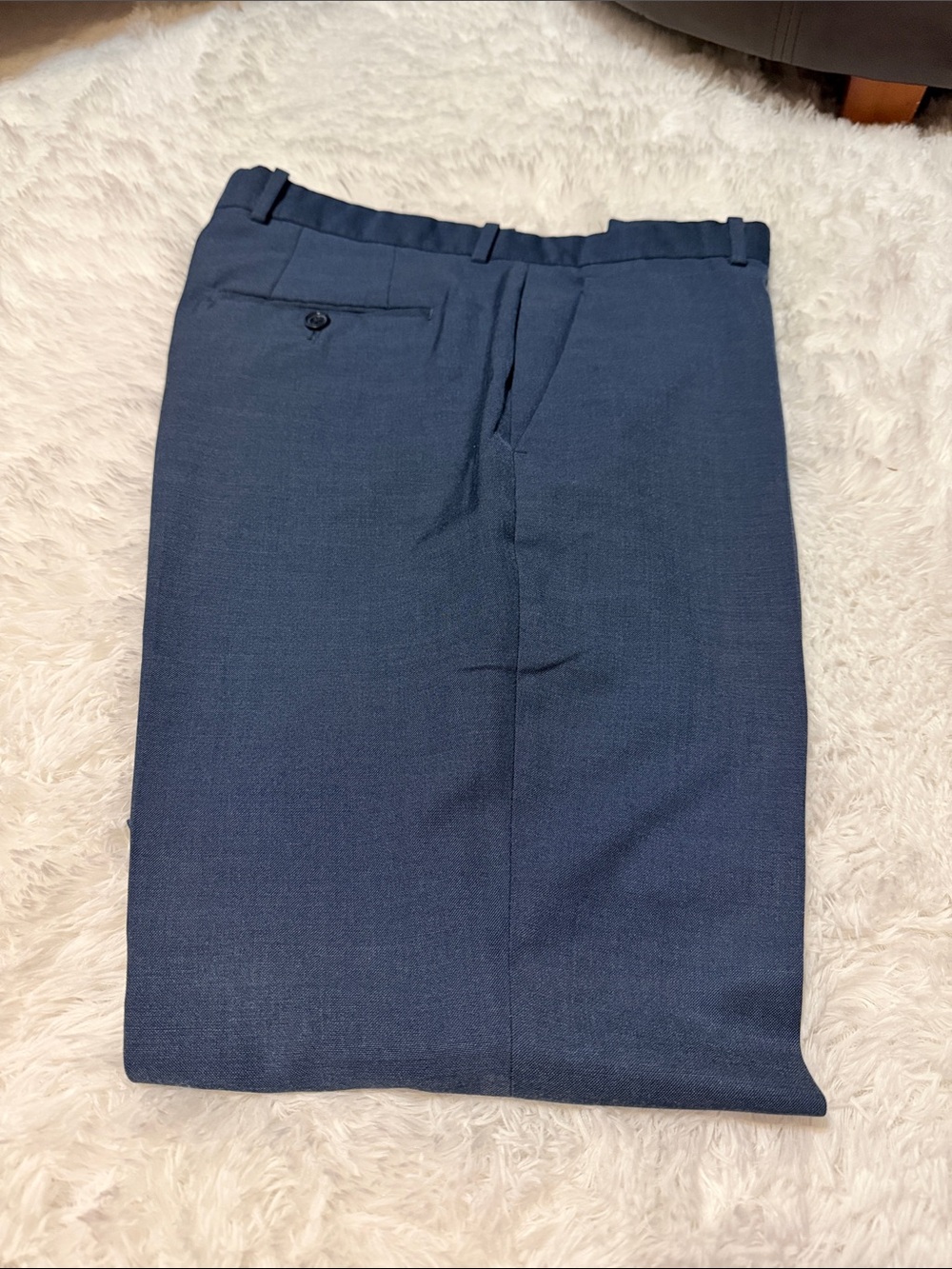 Perry Ellis Men’s Dress Pants in Navy Blue